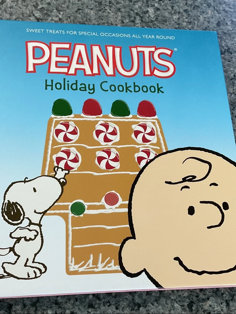 Peanuts Holiday Cookbook. New!